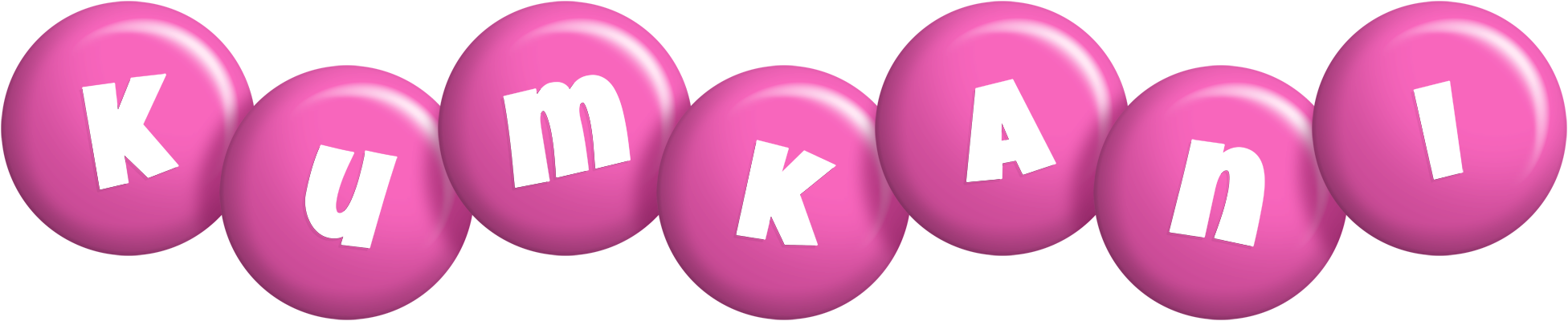 Kumkani candy-pink logo