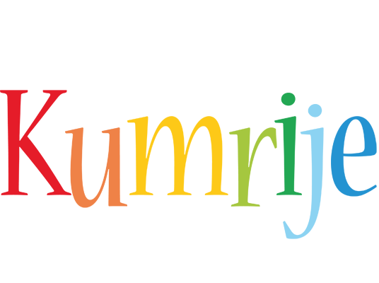 Kumrije birthday logo
