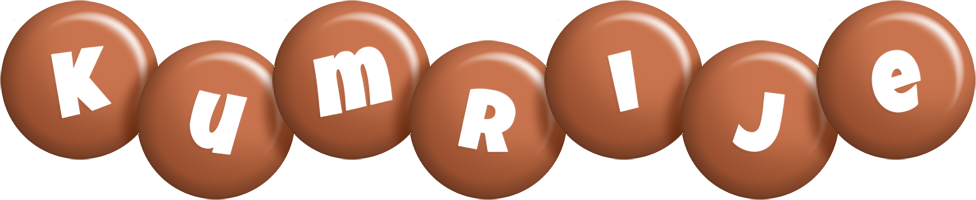 Kumrije candy-brown logo