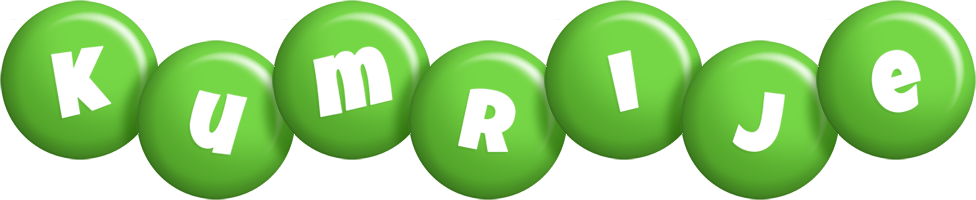 Kumrije candy-green logo