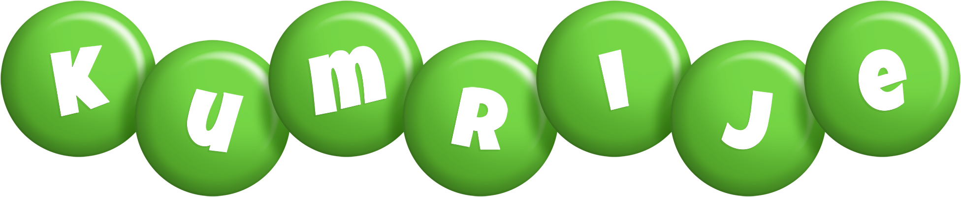 Kumrije candy-green logo