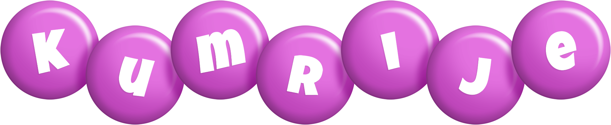 Kumrije candy-purple logo