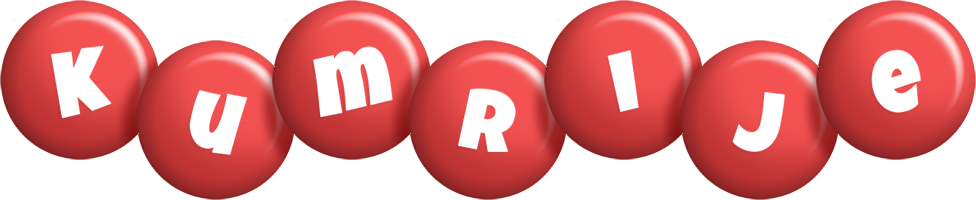 Kumrije candy-red logo