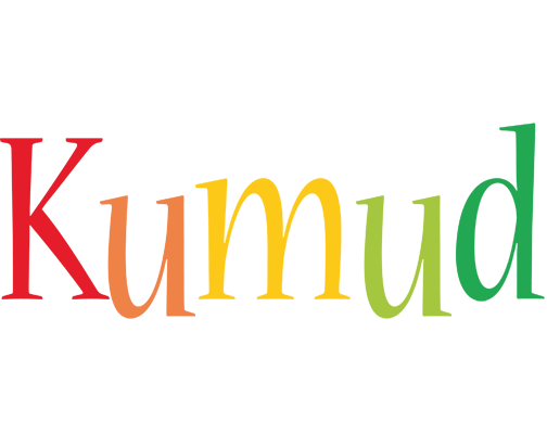 Kumud birthday logo