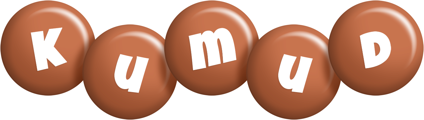 Kumud candy-brown logo