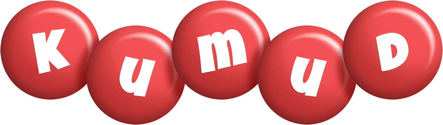 Kumud candy-red logo