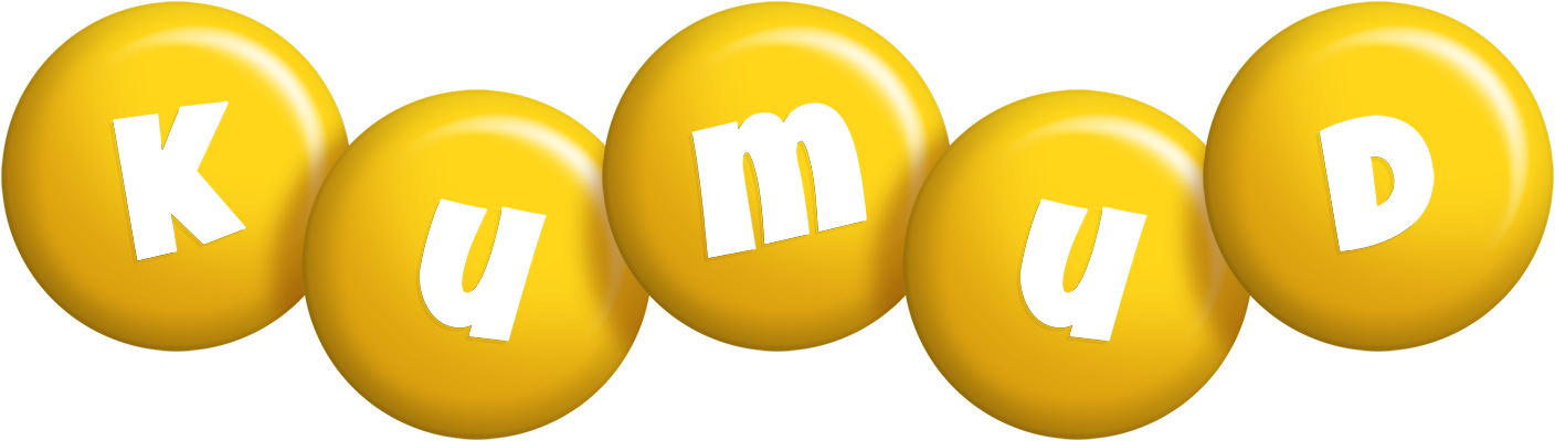 Kumud candy-yellow logo