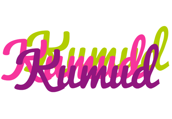 Kumud flowers logo