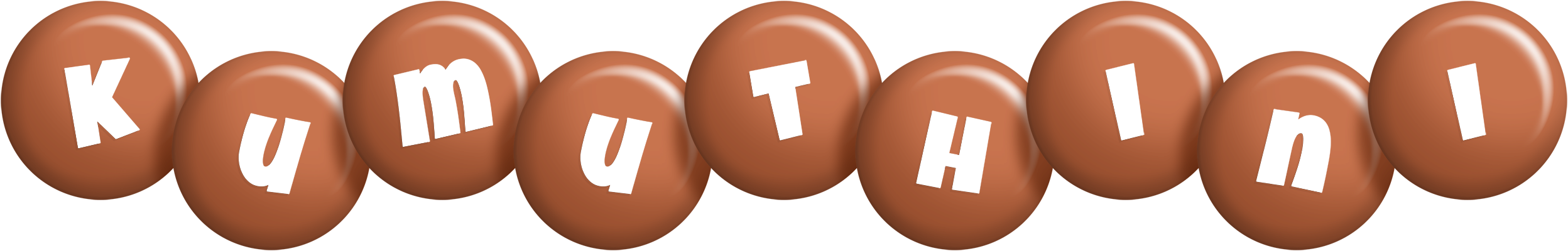 Kumuthini candy-brown logo