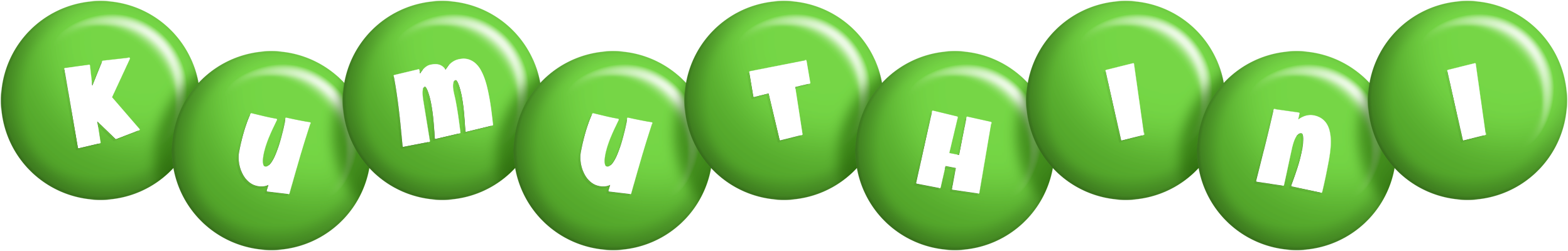 Kumuthini candy-green logo