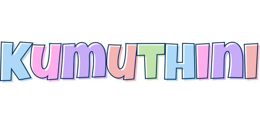 Kumuthini pastel logo