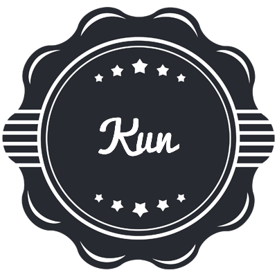 Kun badge logo