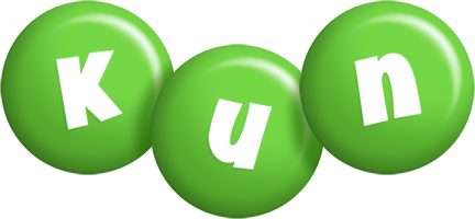 Kun candy-green logo