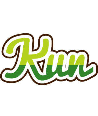 Kun golfing logo