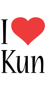 Kun i-love logo