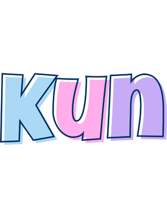 Kun pastel logo
