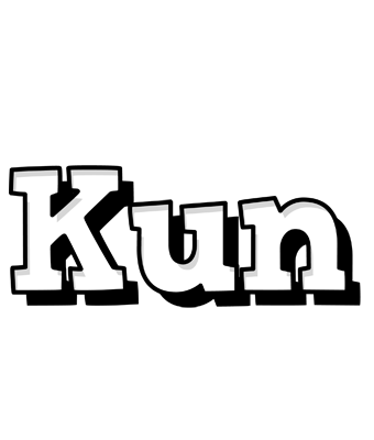 Kun snowing logo