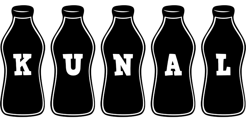 Kunal bottle logo
