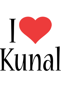 Kunal i-love logo