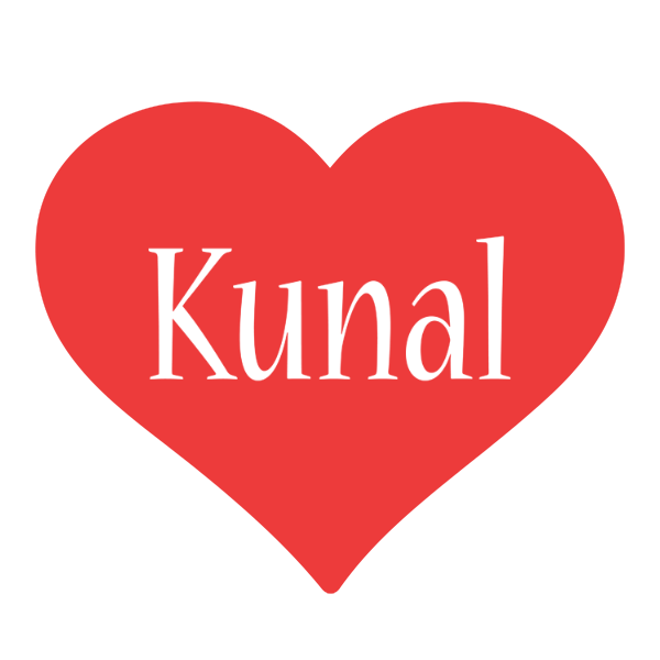 Kunal love logo