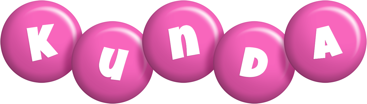 Kunda candy-pink logo