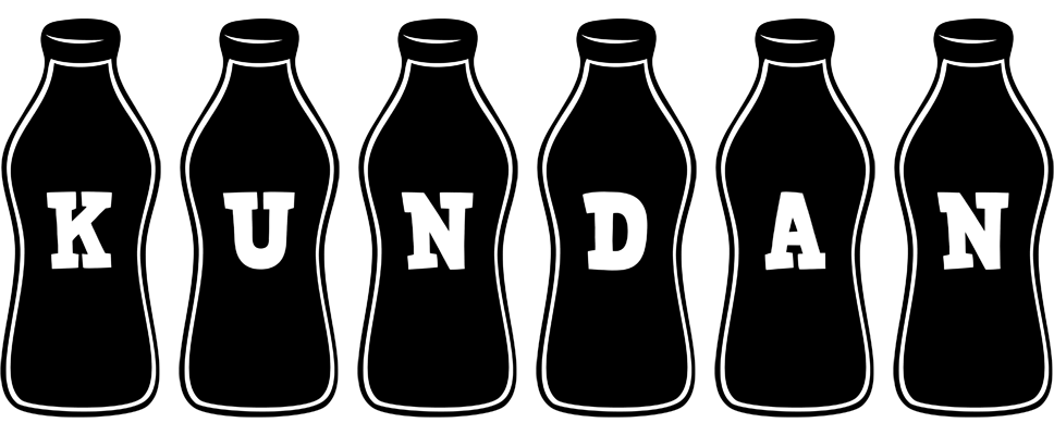 Kundan bottle logo