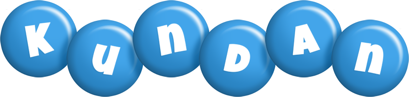 Kundan candy-blue logo