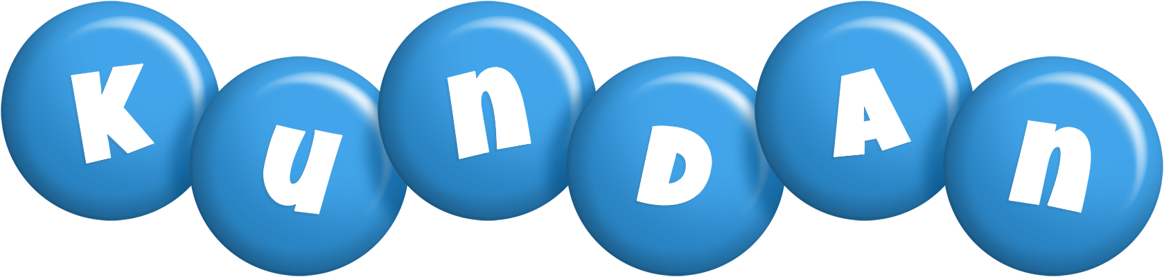 Kundan candy-blue logo