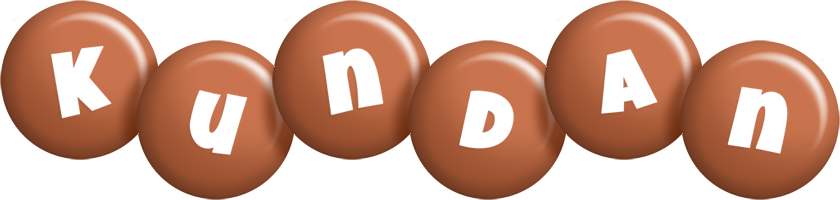 Kundan candy-brown logo