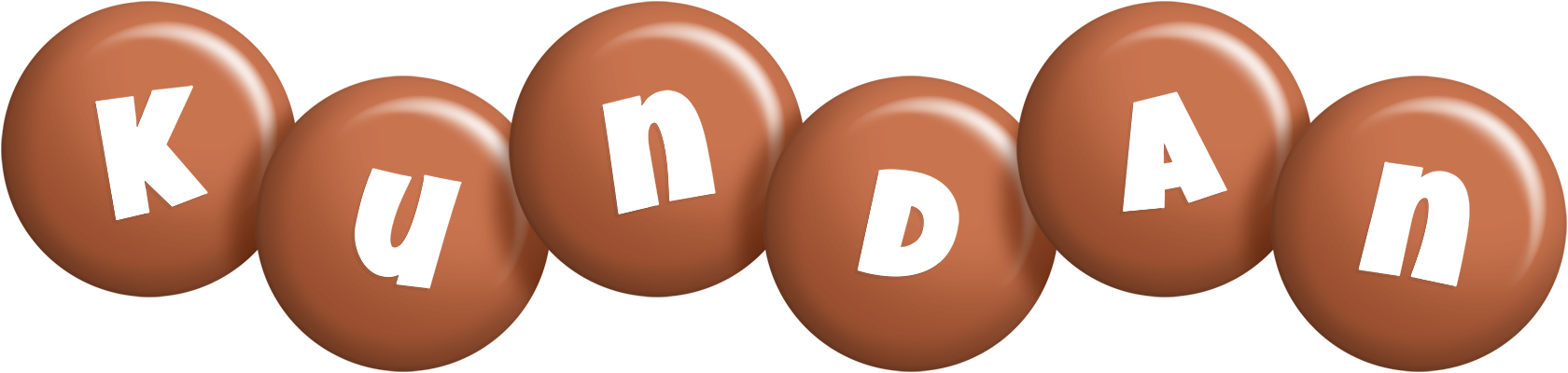Kundan candy-brown logo