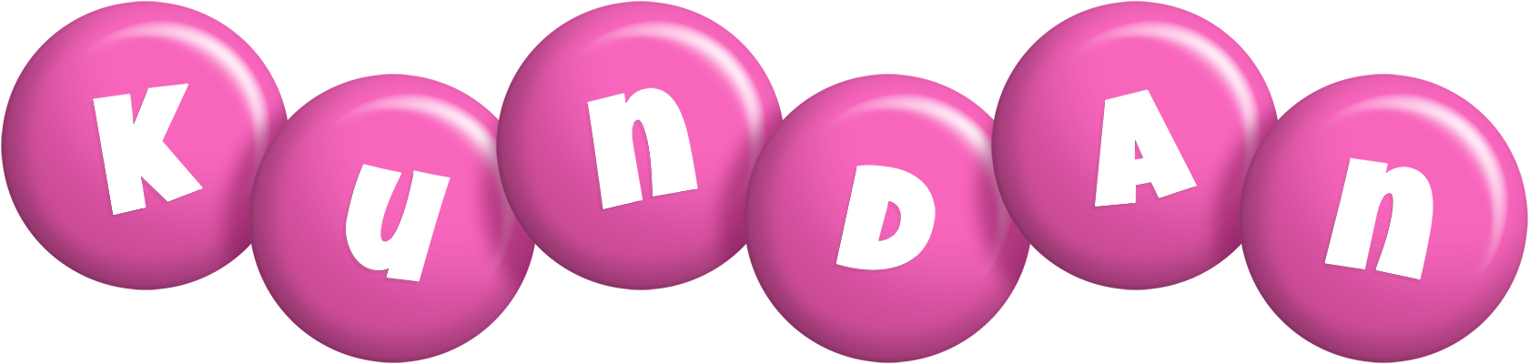 Kundan candy-pink logo