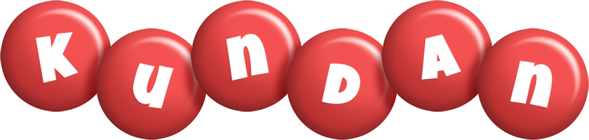 Kundan candy-red logo