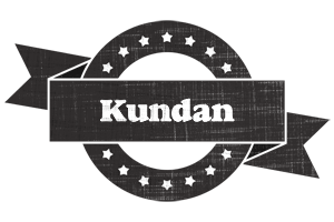 Kundan grunge logo