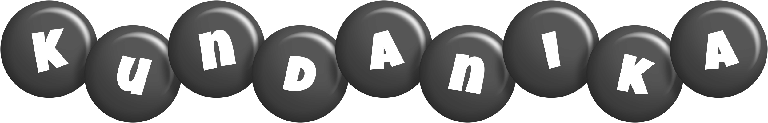 Kundanika candy-black logo