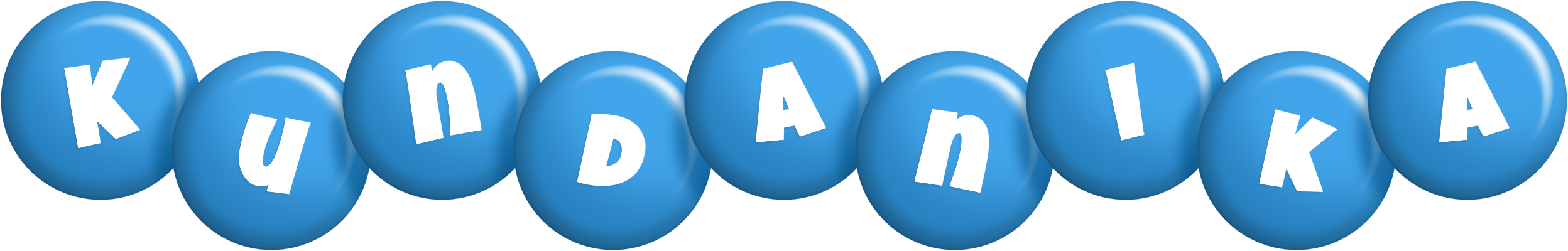 Kundanika candy-blue logo