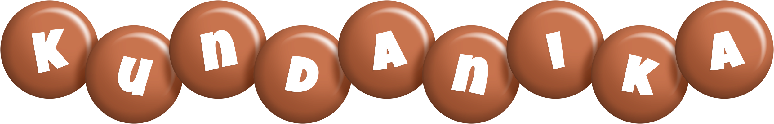 Kundanika candy-brown logo