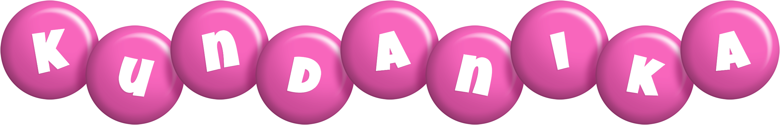 Kundanika candy-pink logo