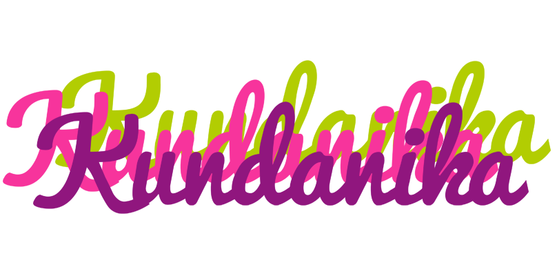 Kundanika flowers logo