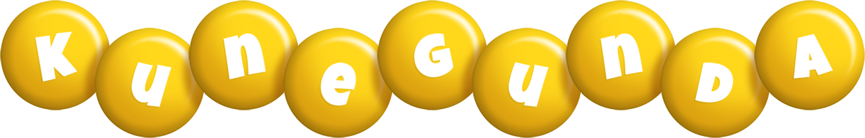 Kunegunda candy-yellow logo