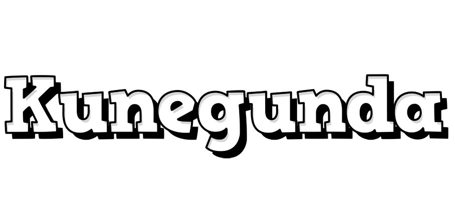 Kunegunda snowing logo