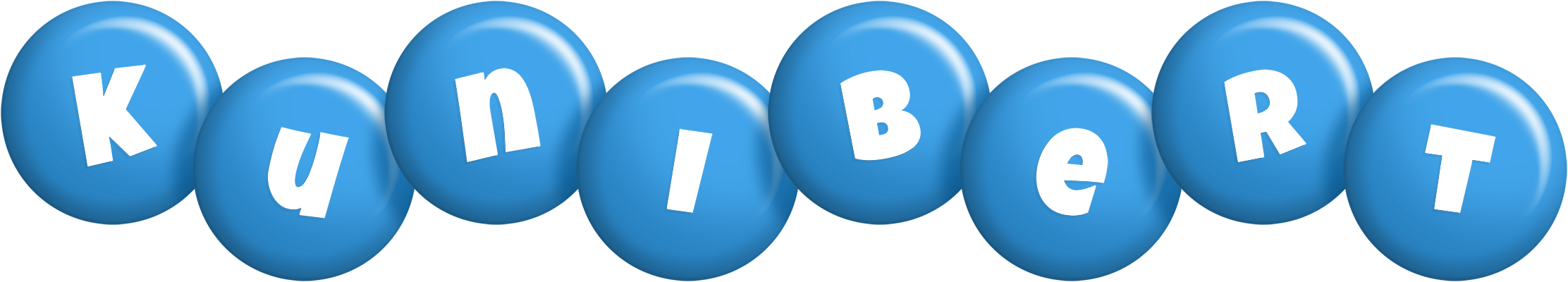Kunibert candy-blue logo