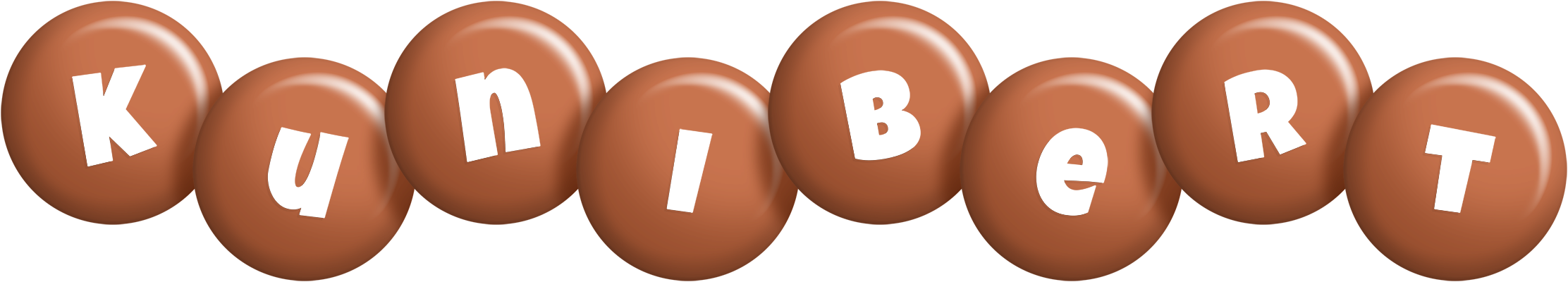 Kunibert candy-brown logo