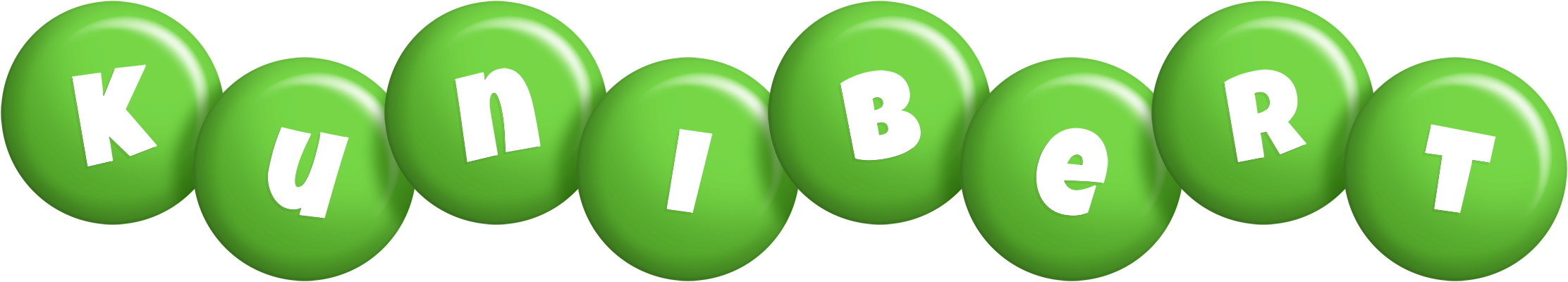 Kunibert candy-green logo