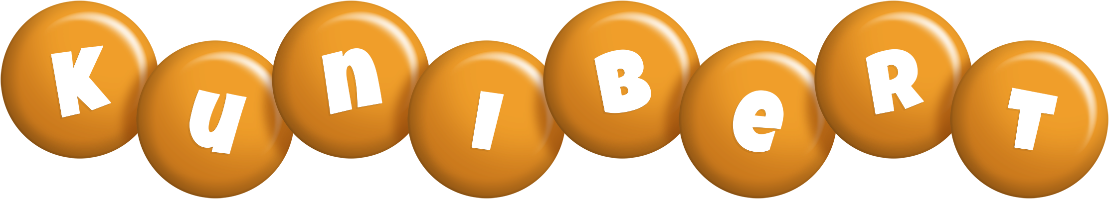 Kunibert candy-orange logo
