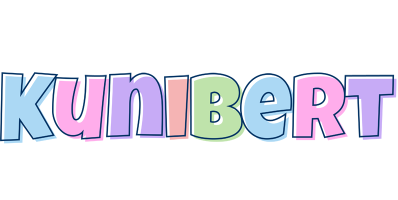 Kunibert pastel logo
