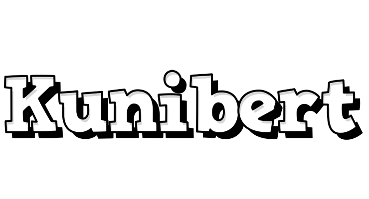 Kunibert snowing logo