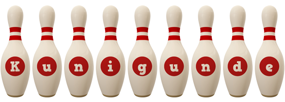Kunigunde bowling-pin logo