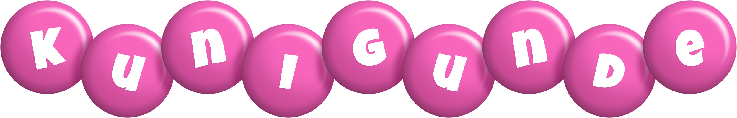 Kunigunde candy-pink logo