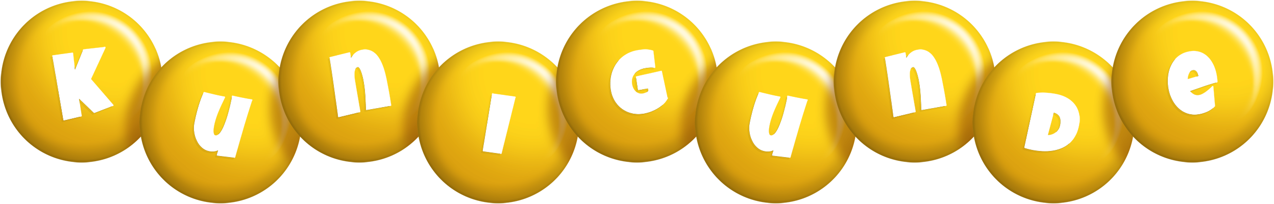 Kunigunde candy-yellow logo