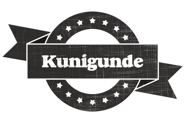 Kunigunde grunge logo